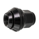 Radmutter M12x1,5 Schwarz geschlossen